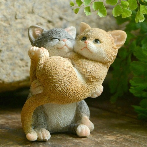 Cute kitten cat figurine - kitten, micro